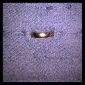 Rose gold over stainless steel band